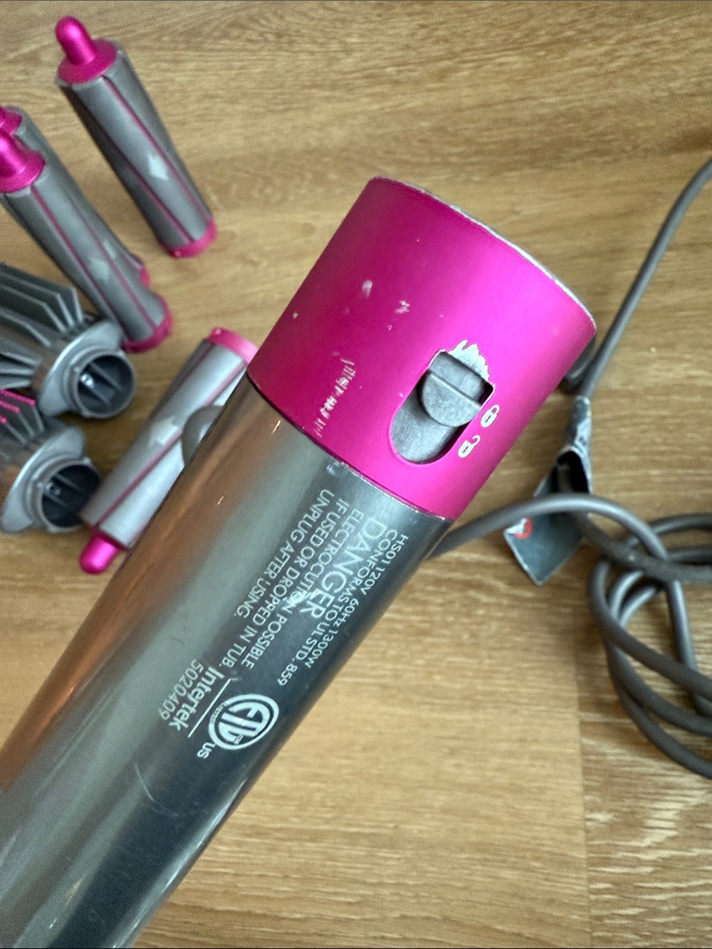 Dyson Airwrap Multi-Styler in Fuchsia and Gray - Picture 10 of 12